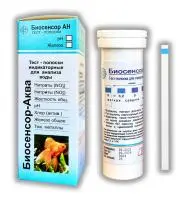 Биосенсор Аква-рН: тест-полоски для определения pH воды 50 шт