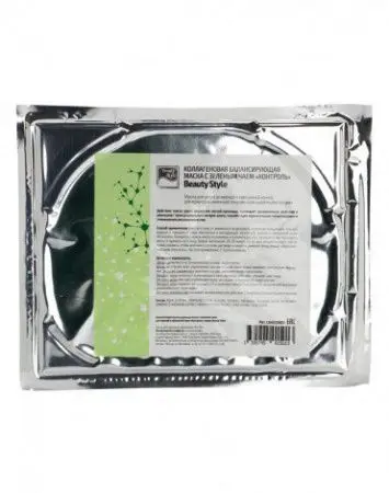 Коллагеновая балансирующая маска с зеленым чаем для жирной и смешанной Контроль, Beauty Style фото в интернет магазине | zdorov.by