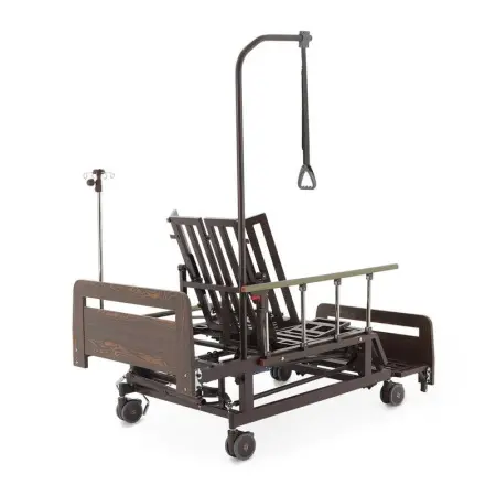 Кровать механическая Е-45А с боковым переворачиванием, туалетным устройством и функцией «кардиокресло фото в интернет магазине | zdorov.by