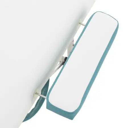 массажный стол складной med-mos jfal01a 3-х секционный, алюминиевая  рама, коричневый от магазина zdorov.by