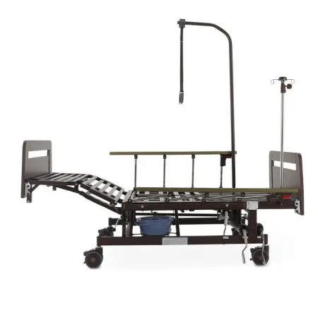 Кровать механическая Е-45А с боковым переворачиванием, туалетным устройством и функцией «кардиокресло фото в интернет магазине | zdorov.by