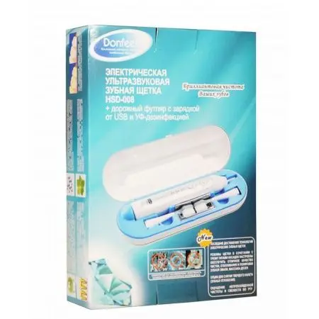 Ультразвуковая зубная щетка Donfeel HSD-008 (упрощенная комплектация) фото в интернет магазине | zdorov.by