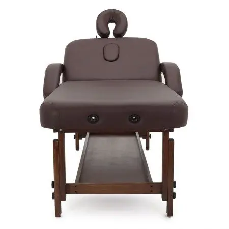 стационарный массажный стол деревянный med-mos fix-1a (sw2.31.10а-11) от магазина zdorov.by