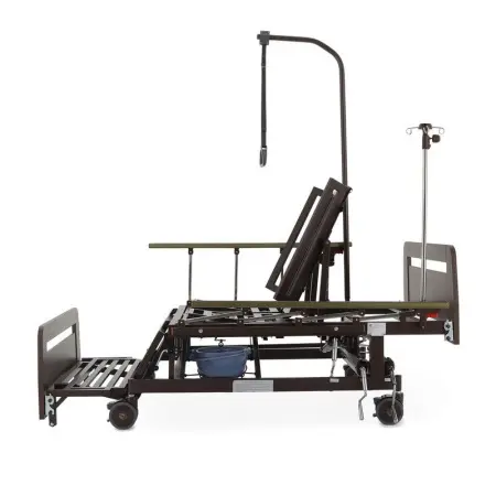 Кровать механическая Е-45А с боковым переворачиванием, туалетным устройством и функцией «кардиокресло фото в интернет магазине | zdorov.by