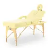 массажный стол складной med-mos jf-tapered 4-х секционный, деревянная  рама, бежевый от магазина zdorov.by