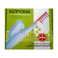 Дарсонваль КОРОНА с четырьмя насадками