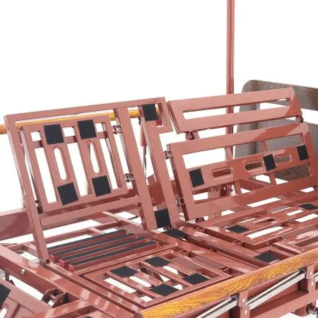 Кровать механическая YG-5  с боковым переворачиванием, туалетным устройством и функцией «кардиокресло» фото в интернет магазине | zdorov.by