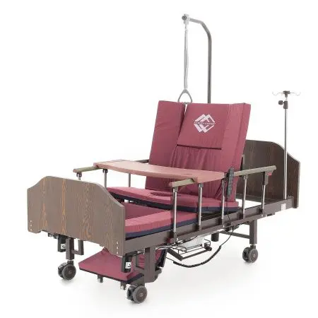 Кровать электрическая YG-3 с боковым переворачиванием, туалетным устройством и функцией «кардиокресло» фото в интернет магазине | zdorov.by