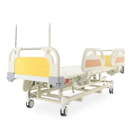 Кровать реанимационная электрическая DB-3 (5 функций) (МЕ-4019Н-00) с выдвижным ложементом и ростоматом CPR+аккумулятор с ростоматом фото в интернет магазине | zdorov.by