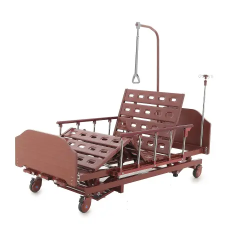 Кровать механическая E-31 (3 функции) с ростоматом и полкой фото в интернет магазине | zdorov.by