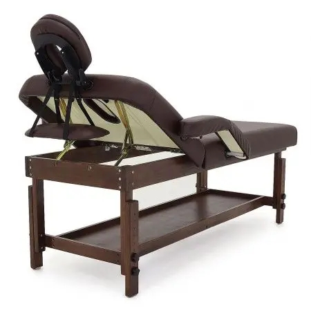 стационарный массажный стол деревянный med-mos fix-1a (sw2.31.10а-11) от магазина zdorov.by