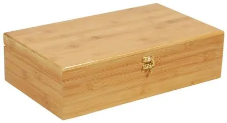 Набор массажных камней из базальта в коробке из бамбука (36 шт.) НК-1Б фото в интернет магазине | zdorov.by