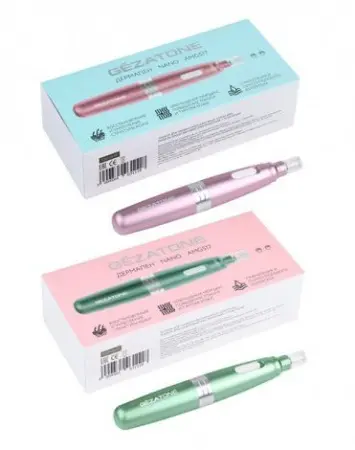 Электрический мезороллер - дермапен для фракционной мезотерапии лица AMG517, Gezatone фото в интернет магазине | zdorov.by