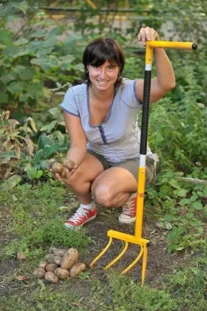 Ручной культиватор-картофелекопатель Торнадика фото в интернет магазине | zdorov.by