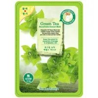 Маска для лица тканевая BeauuGreen 3D с экстрактом зеленого чая