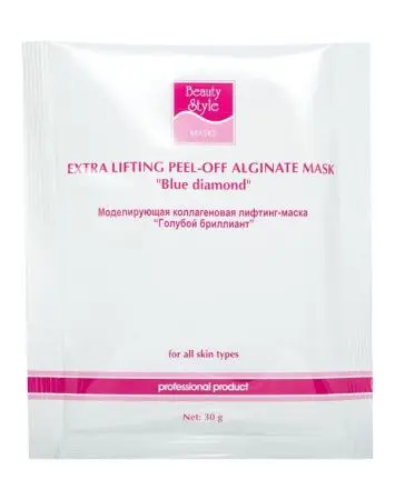 Альгинатная маска для лица коллагеновая Голубой бриллиант Beauty Style фото в интернет магазине | zdorov.by
