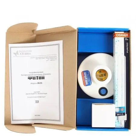 Ультрафиолетовый бактерицидный облучатель ОБ-1 «ФОТОН» фото в интернет магазине | zdorov.by