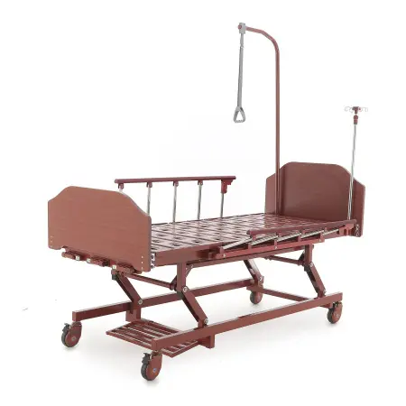 Кровать механическая E-31 (3 функции) с ростоматом и полкой фото в интернет магазине | zdorov.by