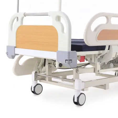 Кровать реанимационная электрическая DB-3 (5 функций) (МЕ-4019Н-00) с выдвижным ложементом и ростоматом CPR+аккумулятор с ростоматом фото в интернет магазине | zdorov.by