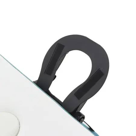 массажный стол складной med-mos jf-ay01 3-х секционный, деревянная  рама, белый-голубой от магазина zdorov.by