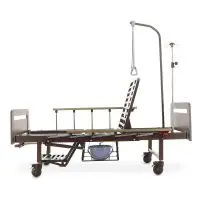 Кровать механическая YG-6 (MM-2124Н-00) с туалетным устройством и функцией «кардиокресло»