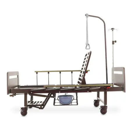 Кровать механическая YG-6  с туалетным устройством и функцией «кардиокресло» фото в интернет магазине | zdorov.by