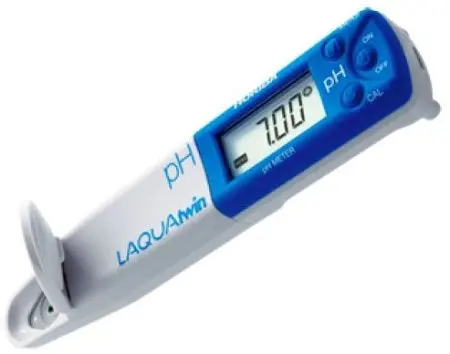 pH метр Horiba LAQUAtwin B-712 для твердых, рассыпчатых, гелеобразных и жидких веществ фото в интернет магазине | zdorov.by