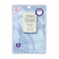 Маска тканевая для лица BeauuGreen 3D с коллагеном тканевая