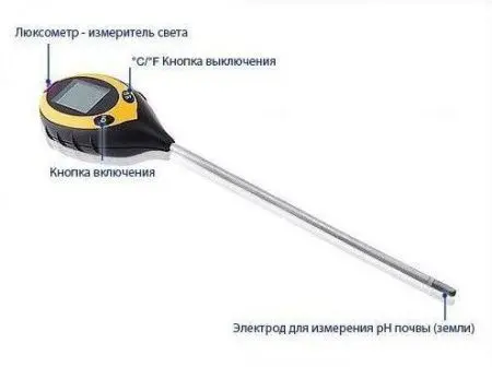 AMT-300 электронный измеритель pH, влажности, температуры и освещенности почвы фото в интернет магазине | zdorov.by
