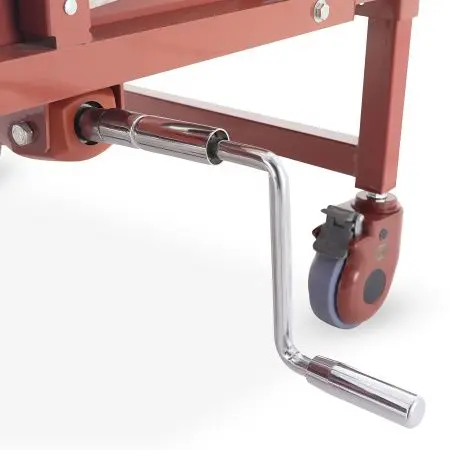 Кровать механическая YG-5  с боковым переворачиванием, туалетным устройством и функцией «кардиокресло» фото в интернет магазине | zdorov.by