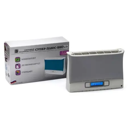 Очиститель воздуха Супер Плюс Био с LCD-монитором фото в интернет магазине | zdorov.by