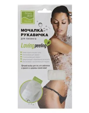 Рукавичка для пилинга кожи тела Beauty Style фото в интернет магазине | zdorov.by