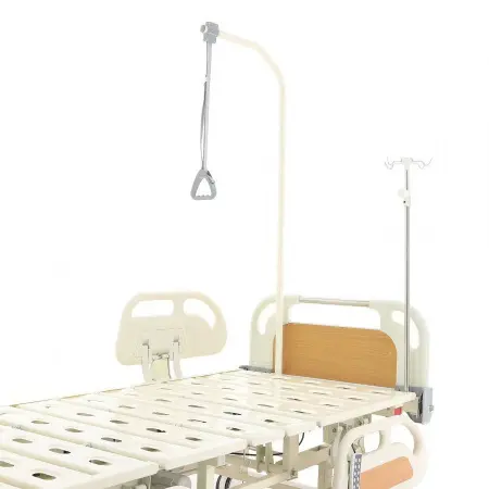 Кровать реанимационная электрическая DB-3 (5 функций) (МЕ-4019Н-00) с выдвижным ложементом и ростоматом CPR+аккумулятор с ростоматом фото в интернет магазине | zdorov.by