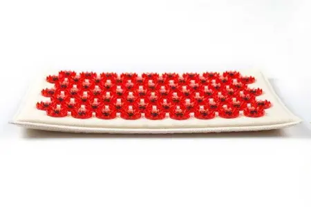 Аппликатор Кузнецова 17х28 см красный (менее острые иглы, магнитные вставки). фото в интернет магазине | zdorov.by