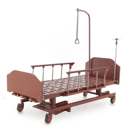 Кровать механическая E-31 (3 функции) с ростоматом и полкой фото в интернет магазине | zdorov.by