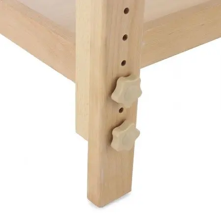 стационарный массажный стол деревянный fix-mt2 мст-31л (sw1.31.10) от магазина zdorov.by