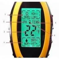 AMT-300 электронный измеритель pH, влажности, температуры и освещенности почвы