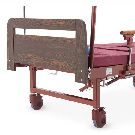 Кровать механическая YG-5  с боковым переворачиванием, туалетным устройством и функцией «кардиокресло» фото в интернет магазине | zdorov.by