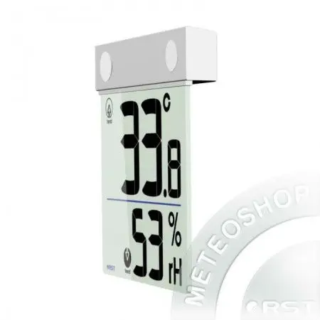 Цифровой оконный термогигрометр на липучке фото в интернет магазине | zdorov.by