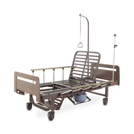 Кровать механическая YG-6  с туалетным устройством и функцией «кардиокресло» фото в интернет магазине | zdorov.by