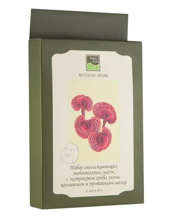 Маска для лица питательная Beauty Style с грибом лин-чи фото в интернет магазине | zdorov.by