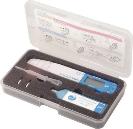 pH/ОВП метр Horiba PH-11 LAQUAtwin для твердых, рассыпчатых, гелеобразных и жидких веществ фото в интернет магазине | zdorov.by