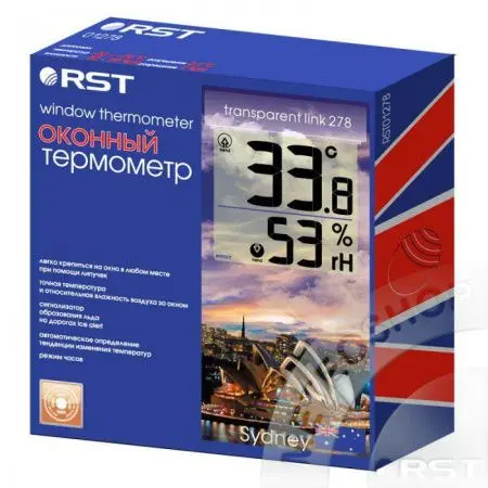 Цифровой оконный термогигрометр на липучке фото в интернет магазине | zdorov.by