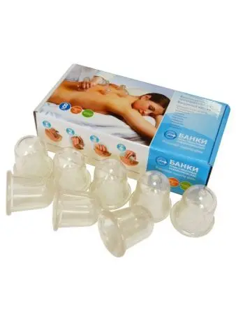 Банки пластикатные для массажных целей и физиопроцедур (набор №8) фото в интернет магазине | zdorov.by