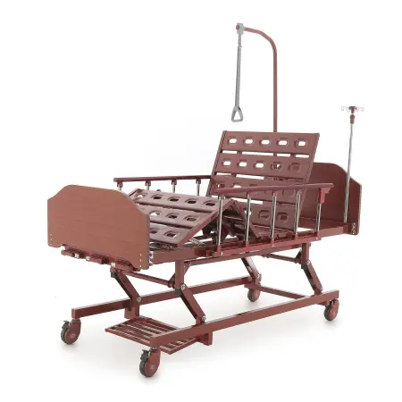 Кровать механическая E-31 (3 функции) с ростоматом и полкой фото в интернет магазине | zdorov.by