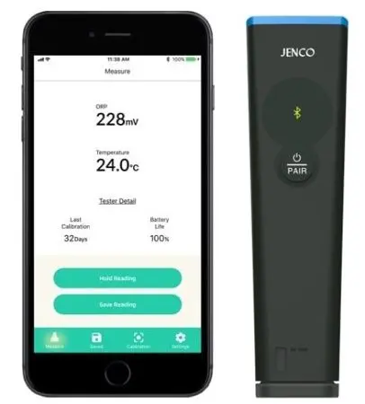 ОВПTemp метр Jenco ORP650B влагозащитный с Bluetooth фото в интернет магазине | zdorov.by