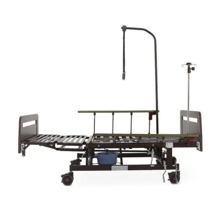 Кровать механическая Е-45А с боковым переворачиванием, туалетным устройством и функцией «кардиокресло фото в интернет магазине | zdorov.by