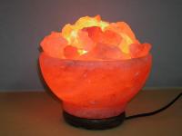 Соляная лампа "Ваза с камнями"