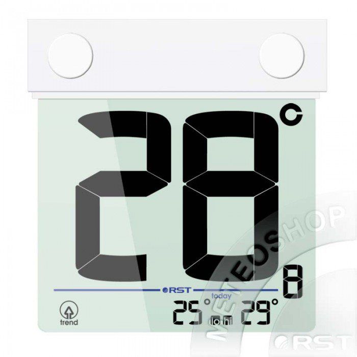 Термометр прозрачный на липучке