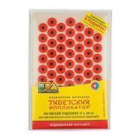 Аппликатор Кузнецова 17х28 см красный (менее острые иглы, магнитные вставки).